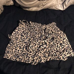 cheetah shorts